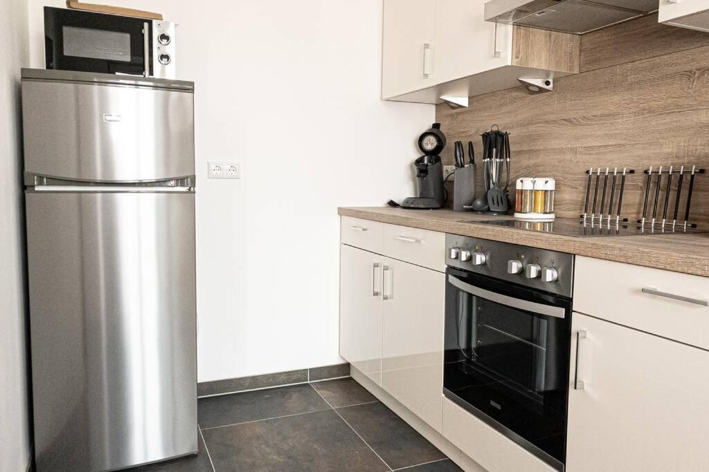Modernes Luxus-Apartment Im Leipziger Zentrum Exterior foto