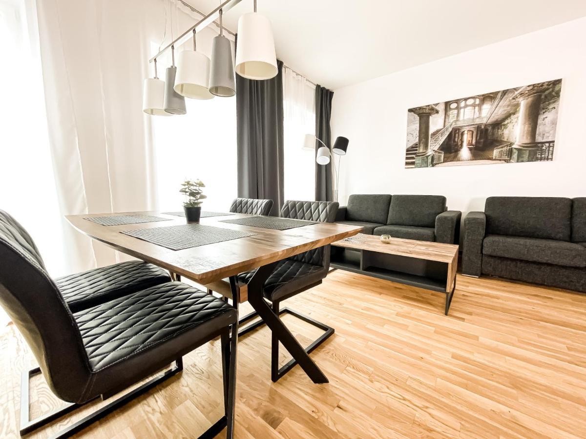 Modernes Luxus-Apartment Im Leipziger Zentrum Exterior foto