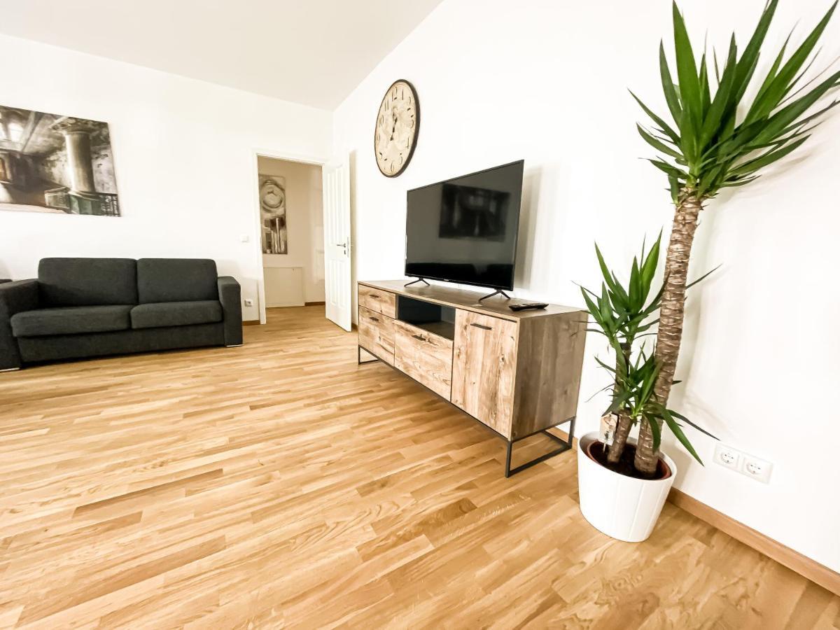 Modernes Luxus-Apartment Im Leipziger Zentrum Exterior foto