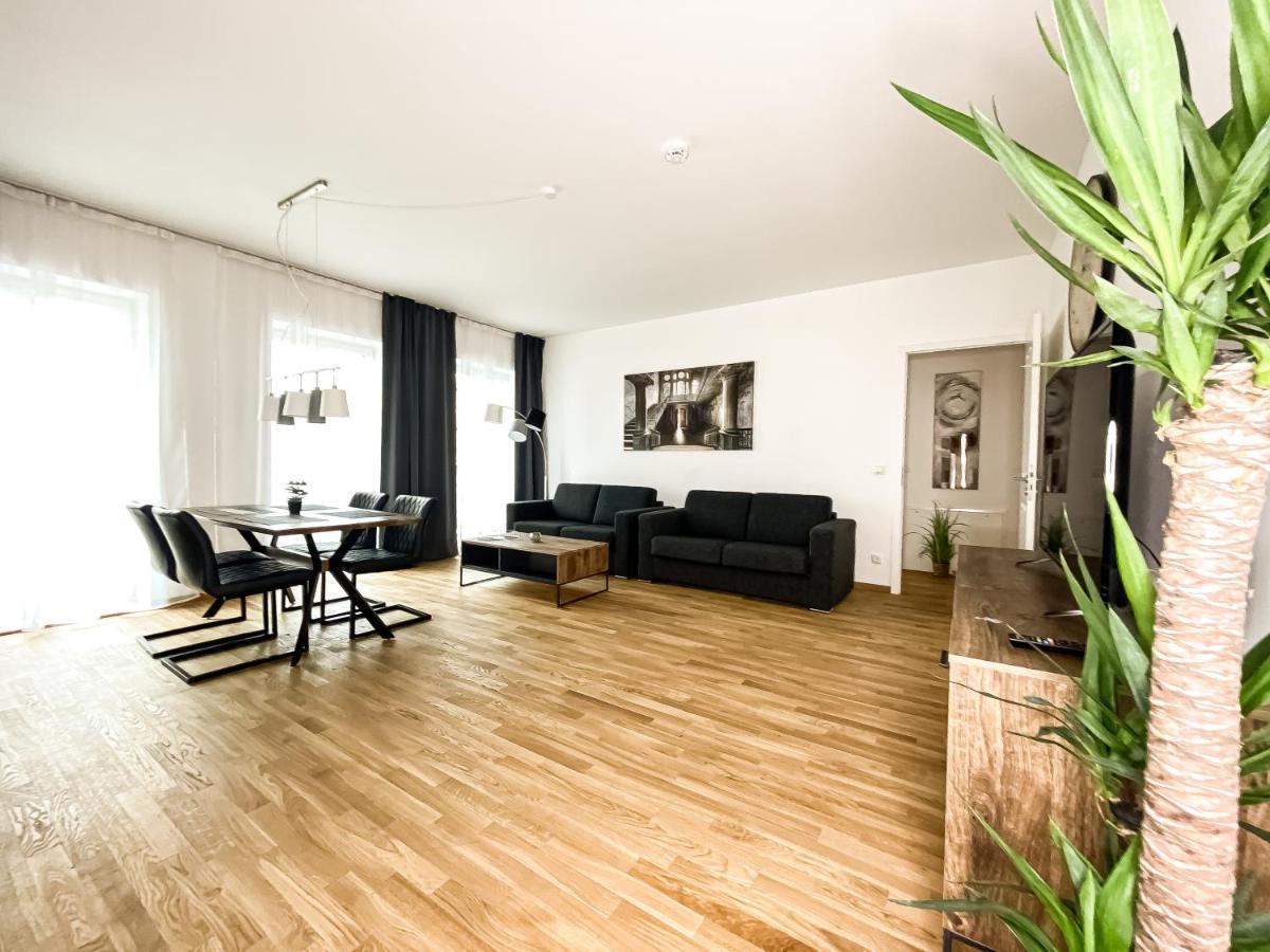 Modernes Luxus-Apartment Im Leipziger Zentrum Exterior foto