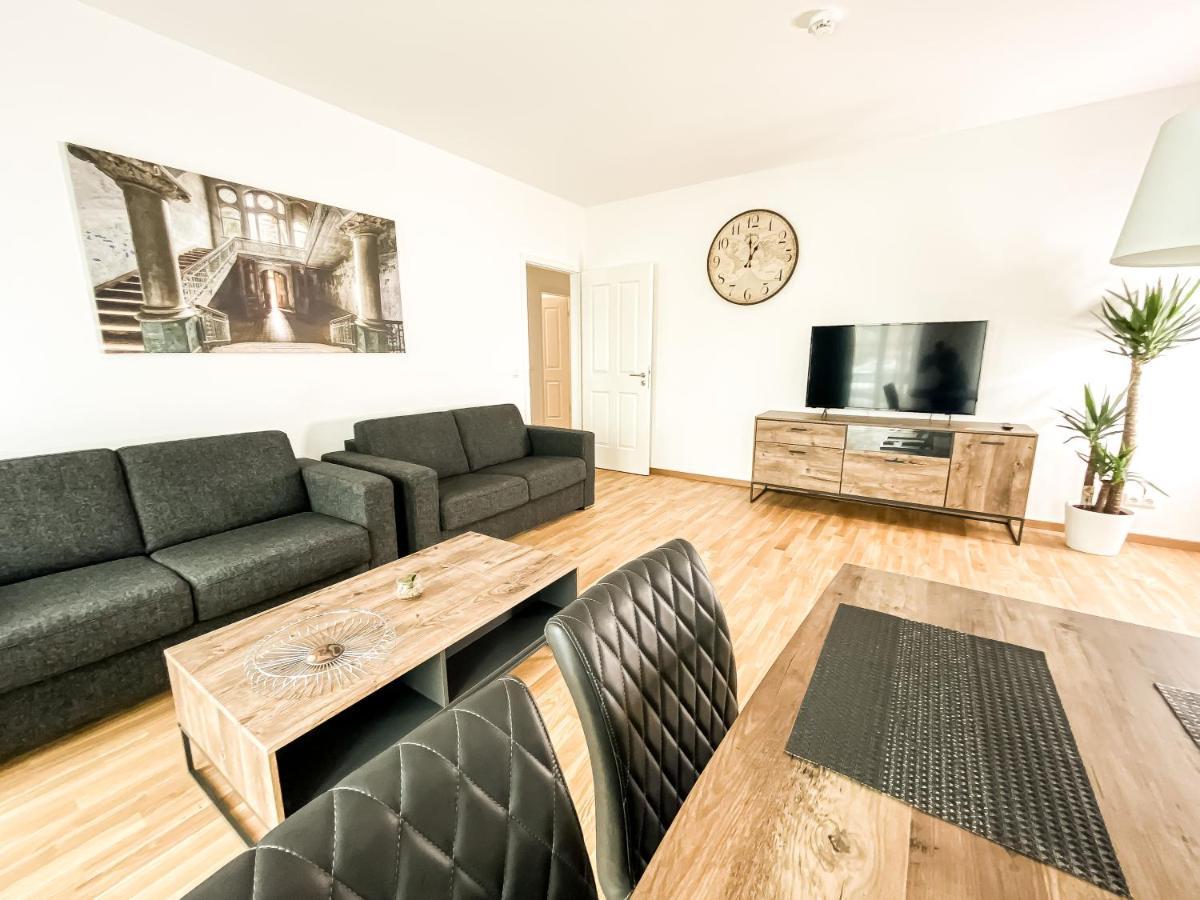 Modernes Luxus-Apartment Im Leipziger Zentrum Exterior foto